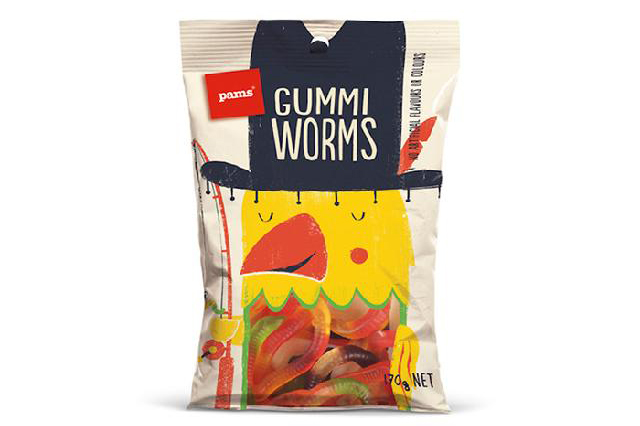 不規則糖果包裝方案