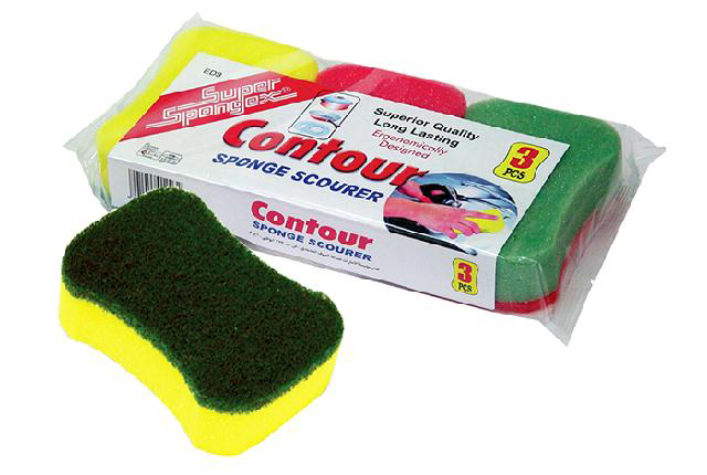 多個清潔海綿包裝方案